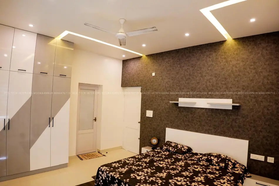 Realtech Interiors completed bedroom showing coordinated materials