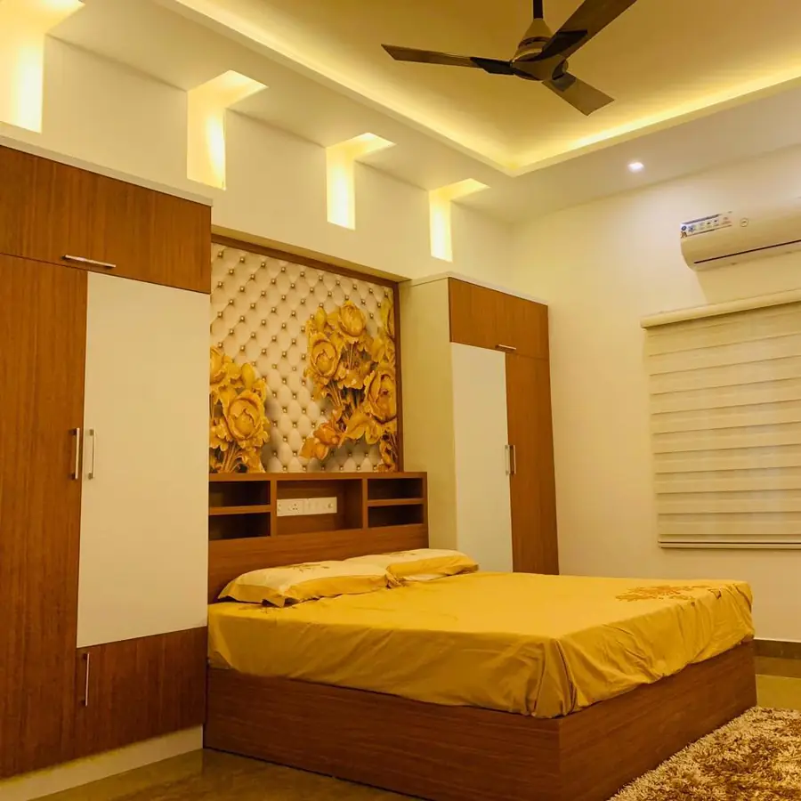 Wardrobe and storage interior work in Angamaly